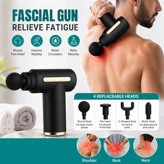 Massage Gun Electric Full Body Massage 5 In 1 Multifunctional
