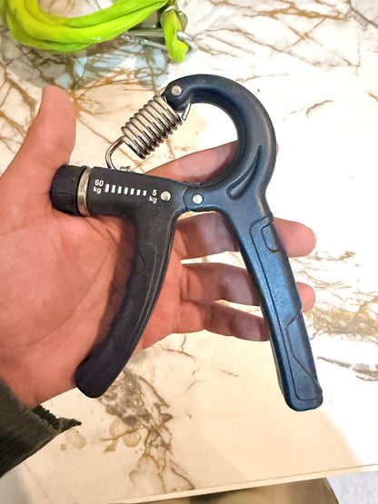 Imported Adjustable Hand Gripper (5–60kg) with Automatic Counting & Non-Slip Grip