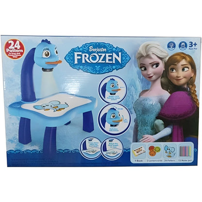 Drawing Board Table With Projection Function Educational Toy For Kids