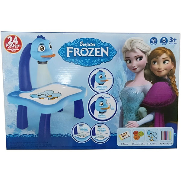Drawing Board Table With Projection Function Educational Toy For Kids