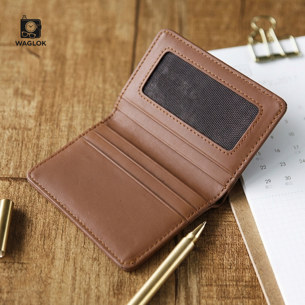 Designer Monogram Leather Wallet