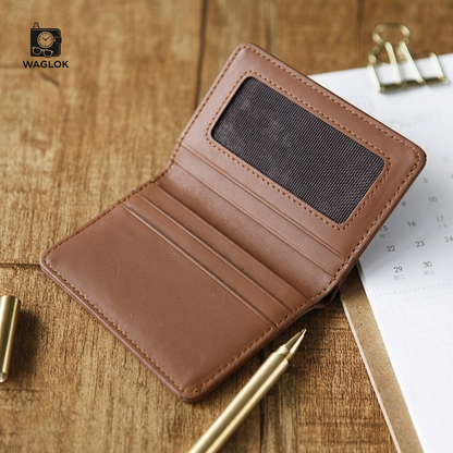 Designer Monogram Leather Wallet