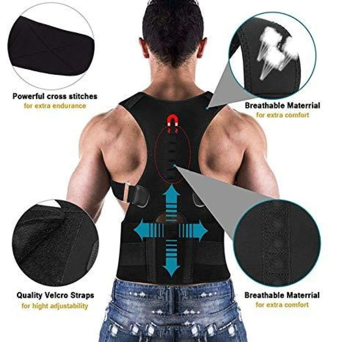 Posture Corrector Back Support Men Women Postural Correction Belt