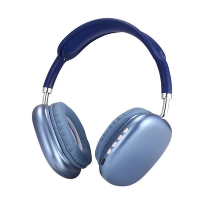 Wireless Bluetooth 5.0 Over-Ear Headphones | HiFi Stereo Deep Bass | Built-in Mic | AUX & TF Card Support
