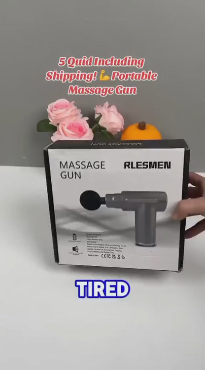 Massage Gun Electric Full Body Massage 5 In 1 Multifunctional